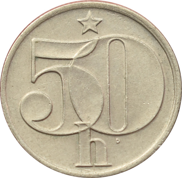 ČSSR 50 Halier 1986