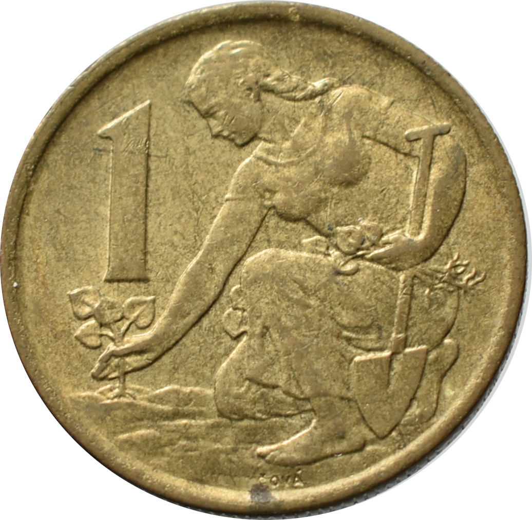 ČSSR 1 Kčs 1977