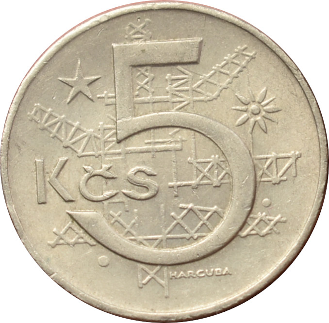 ČSSR 5 Kčs 1973