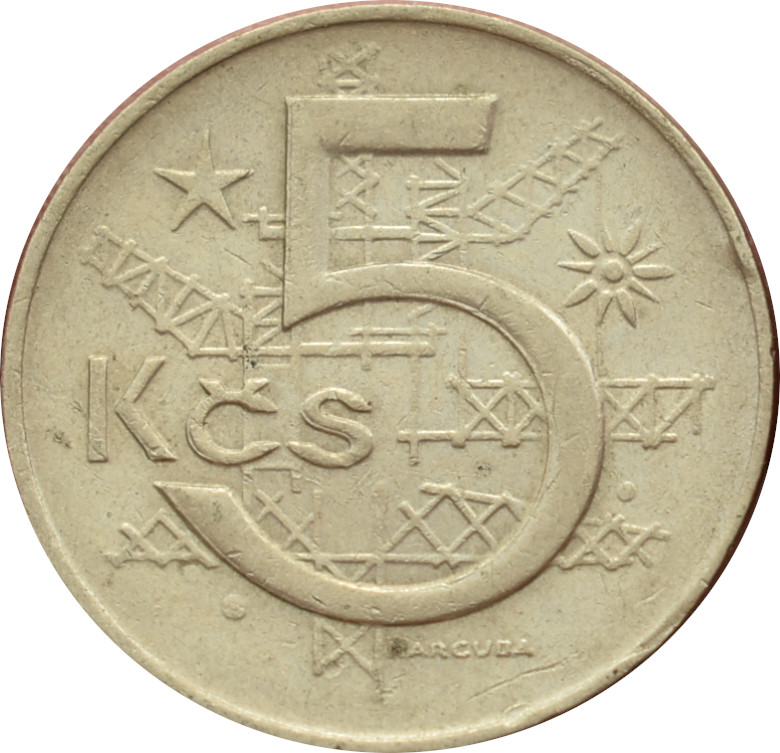 ČSSR 5 Kčs 1974