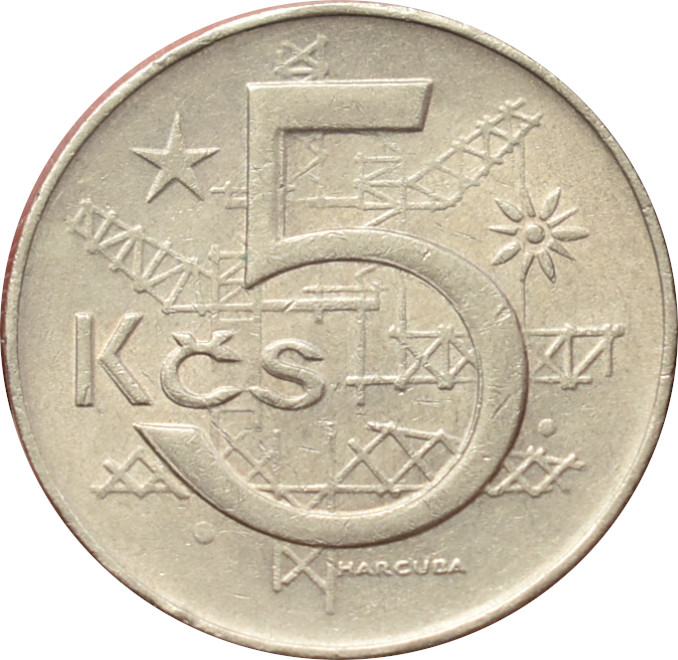 ČSSR 5 Kčs 1982