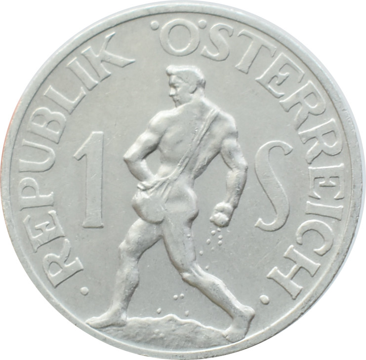 Rakúsko 1 Schilling 1957