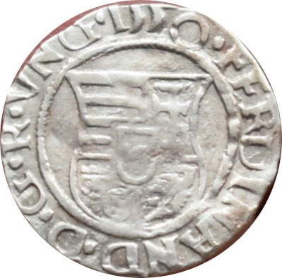 Ferdinand I. 1550 K.B Denár