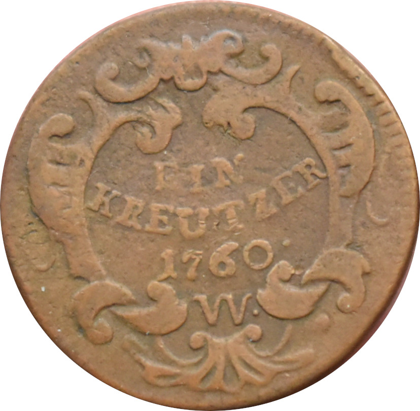 František Lotrinský 1 Kreutzer 1760 W