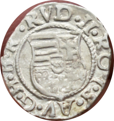 Rudolf II. 1581 K.B Denár