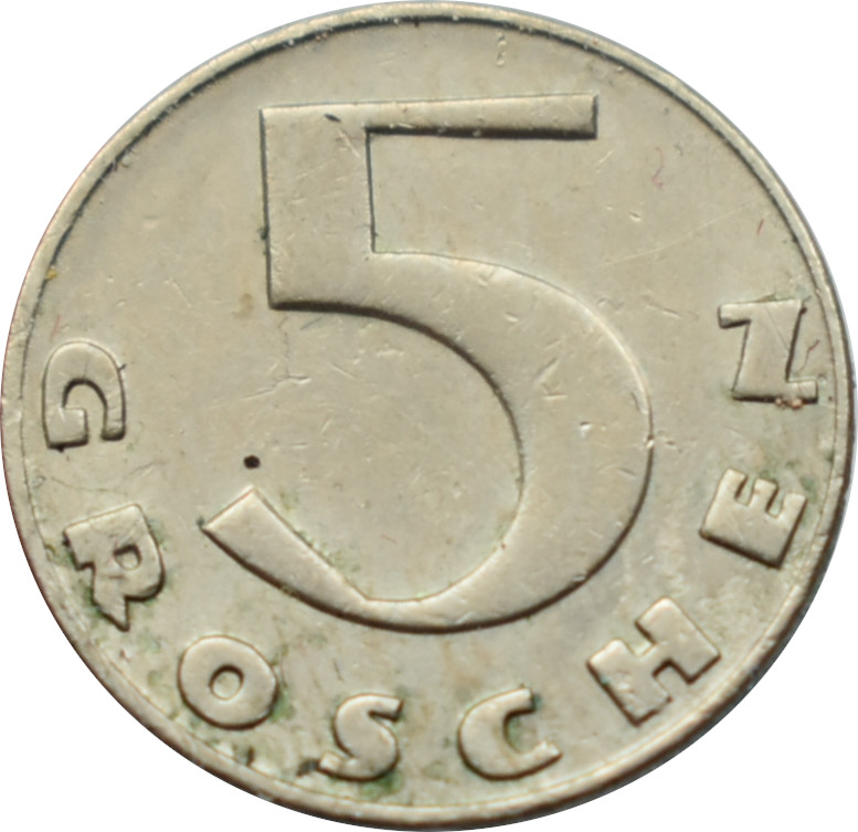Rakúsko 5 Groschen 1932