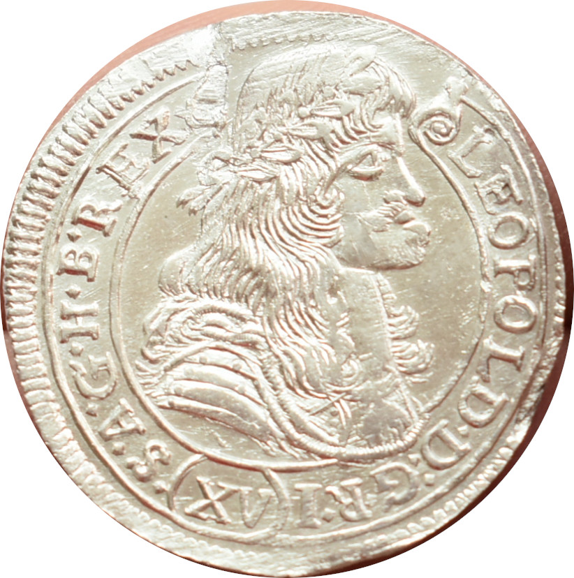Leopold I. XV. Kreutzer 1678 K.B.