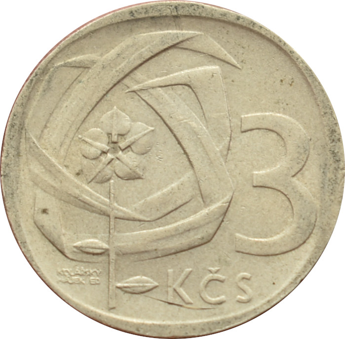 ČSSR 3 Kčs 1965