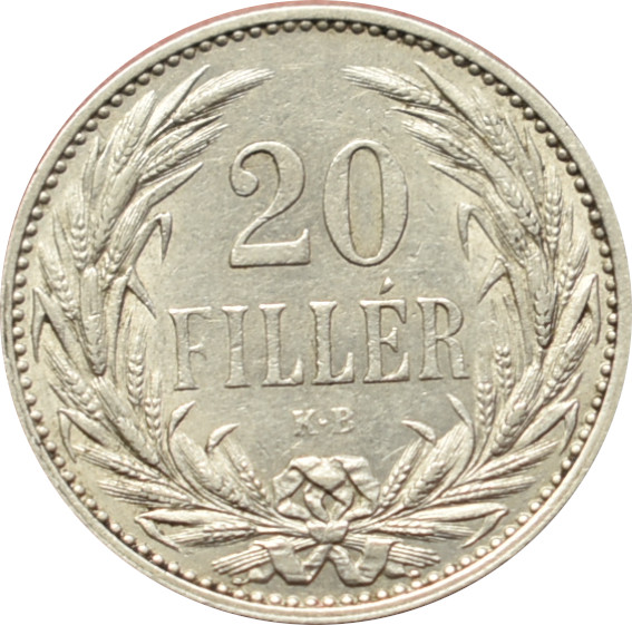 F.J. 20 Fillér 1914 K.B.