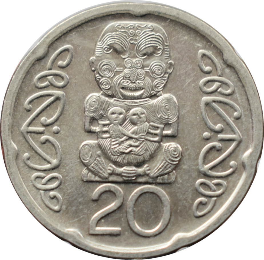 Nový Zéland 20 Cents 2008